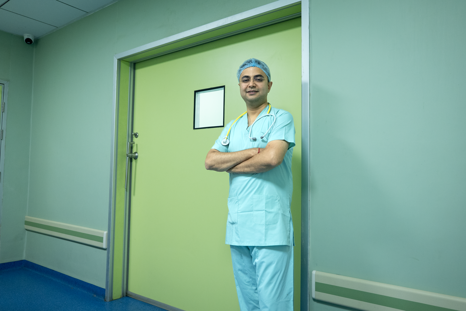 Medical team at work