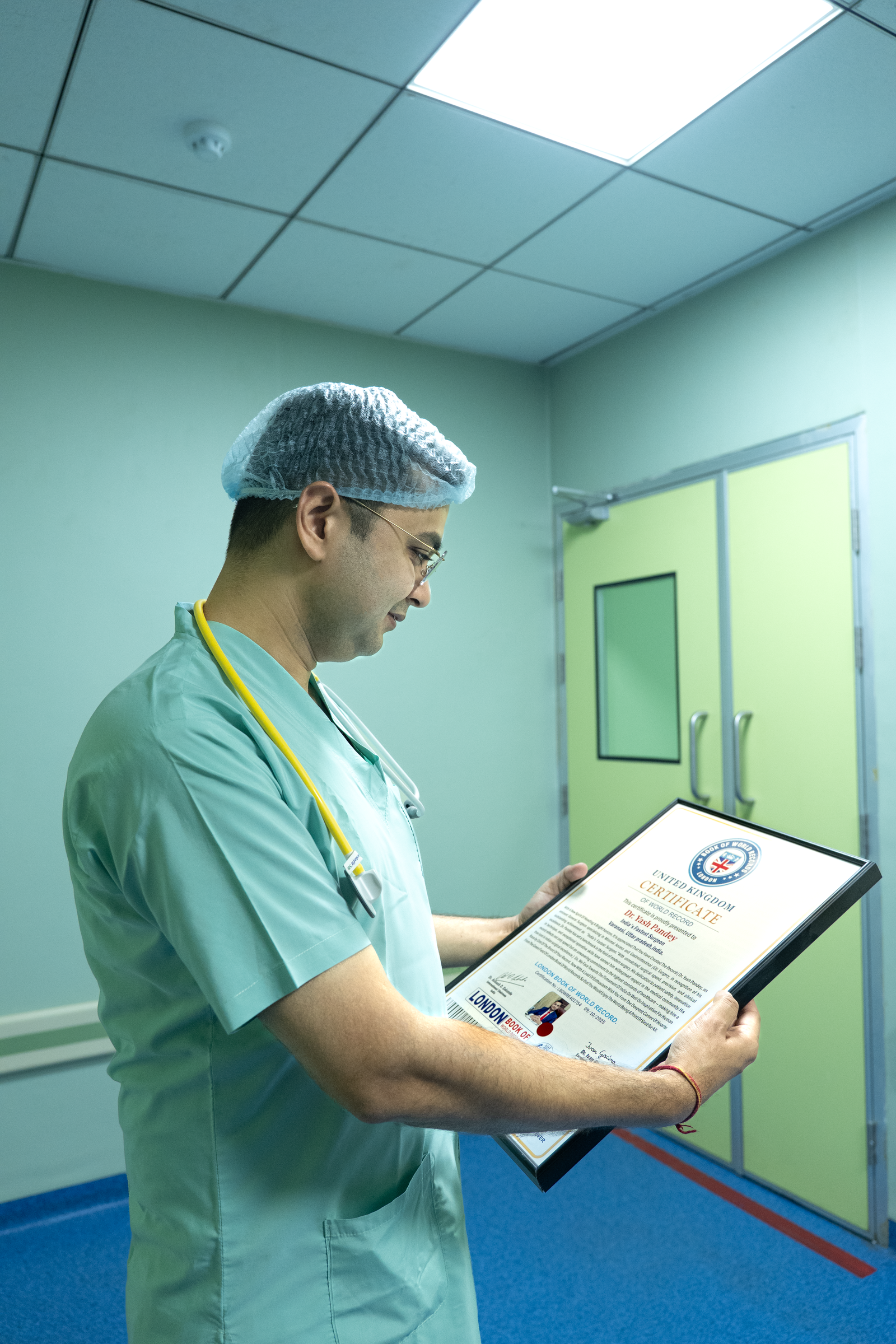 Doctor in operation theatre